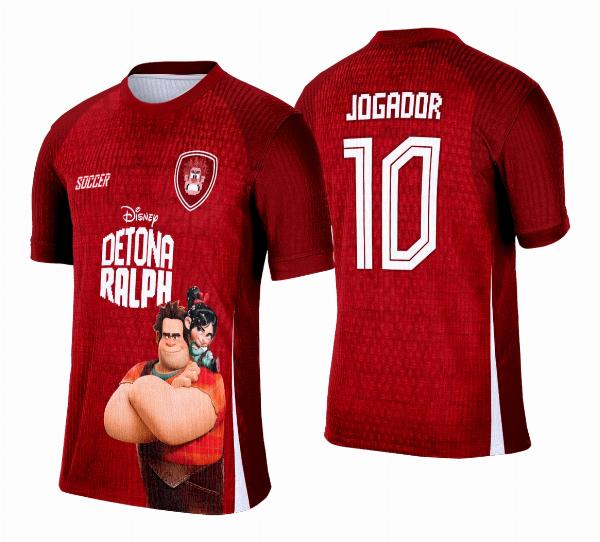 Arte Vetor Camisa Interclasse Detona Ralph - 0207 Arte Vetor Camisa Interclasse Detona Ralph - 0207