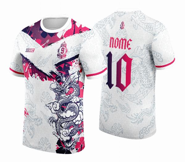 Arte Vetor Camisa Interclasse Dragão 2025 - 0237