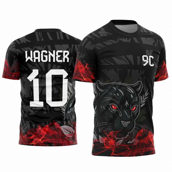 Arte Vetor Camisa Interclasse Jersey Pantera Negra