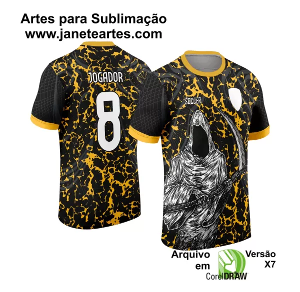 Arte Vetor Camisa Interclasse - Jogos Internos - 2024 - Pânico