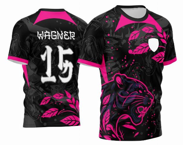 Arte Vetor Camisa Interclasse - Jogos Internos - 2024 - Pantera Rosa