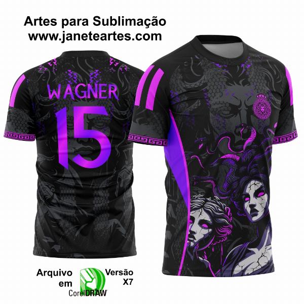 Arte Vetor Camisa Interclasse Medusa 2025