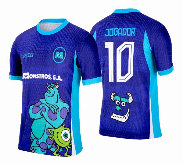 Arte Vetor Camisa Interclasse Monstros S.A. - 0177
