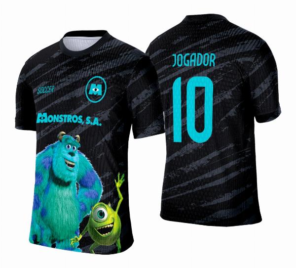 Arte Vetor Camisa Interclasse Monstros S.A - 0190