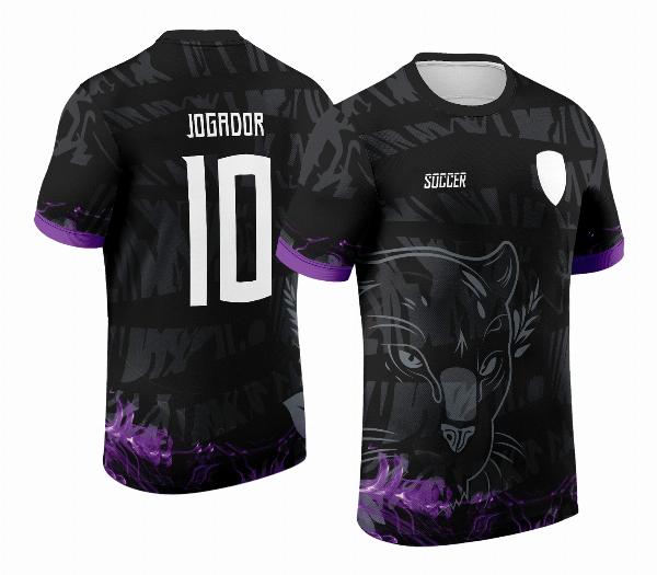 Arte Vetor Camisa Interclasse Pantera 2024 Fumaça