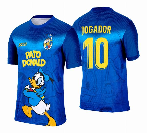 Arte Vetor Camisa Interclasse Pato Donald - 0186