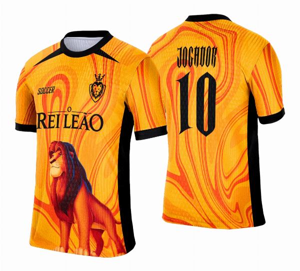 Arte Vetor Camisa Interclasse Rei Leão - 0184