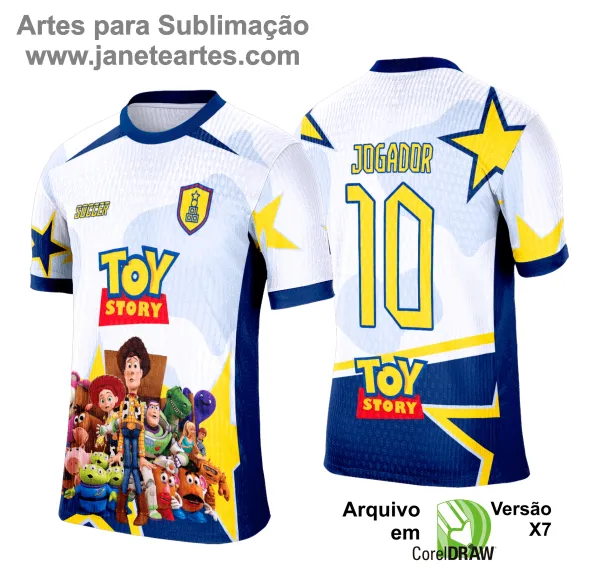 Arte Vetor Camisa Interclasse Toy Story  - 0169