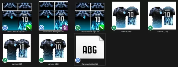 Template Futebol Leao Fogo Azul Vetor