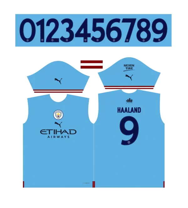 Arte Vetor Camisa Pré-Jogo Manchester City 2023-24