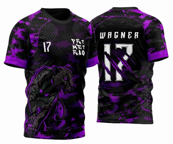 Arte Vetor Camisa Pantera Negra Roxa Primeirão Formandos 2023