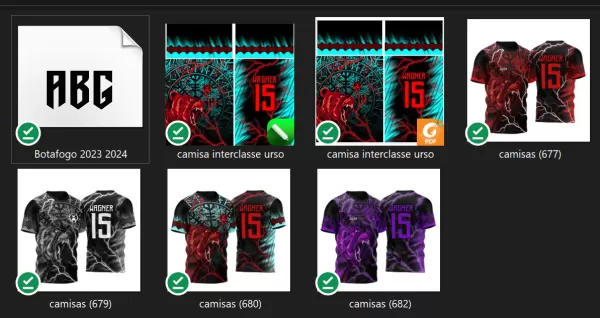 Arte Vetor Camisa Para InterClasse Urso Feroz Celta 2023 Modelo 2