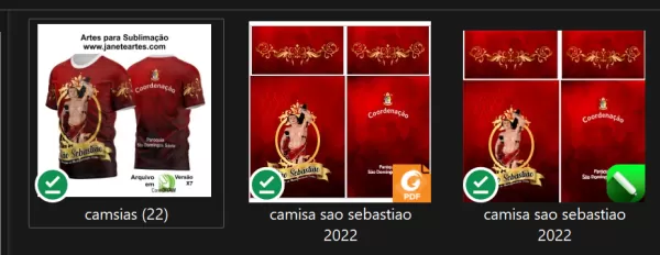 Arte Vetor Camisa São Sebastião 2024 Modelo 09