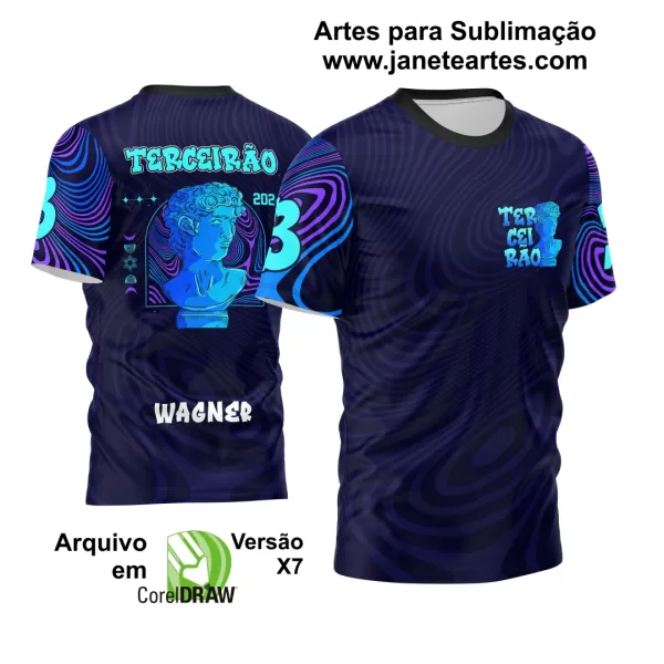 Arte Vetor Camisa Terceirão 2024