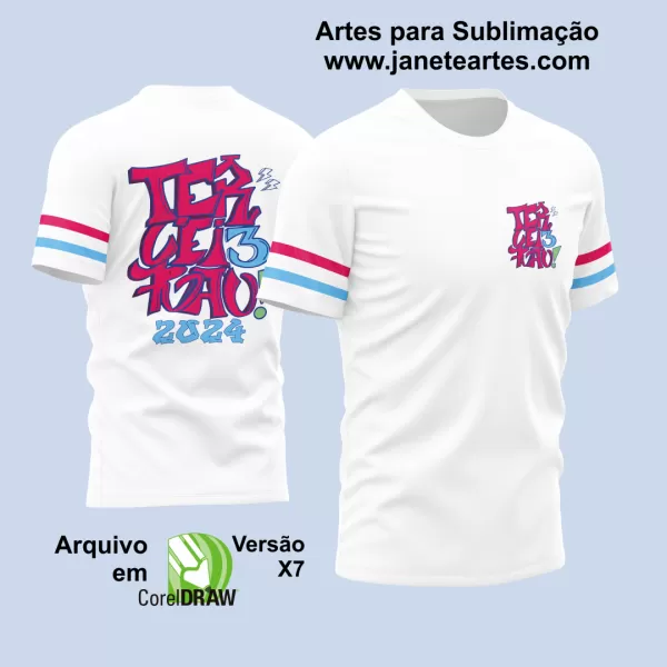 Arte Vetor Camisa Terceirão 2024