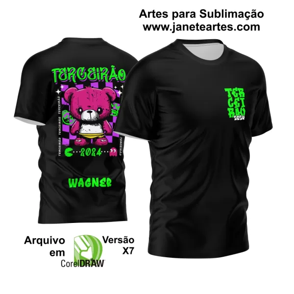 Arte Vetor Camisa Terceirão 2024