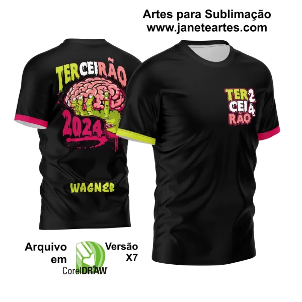 Arte Vetor Camisa Terceirão 2024