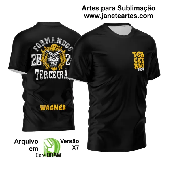 Arte Vetor Camisa Terceirão 2024