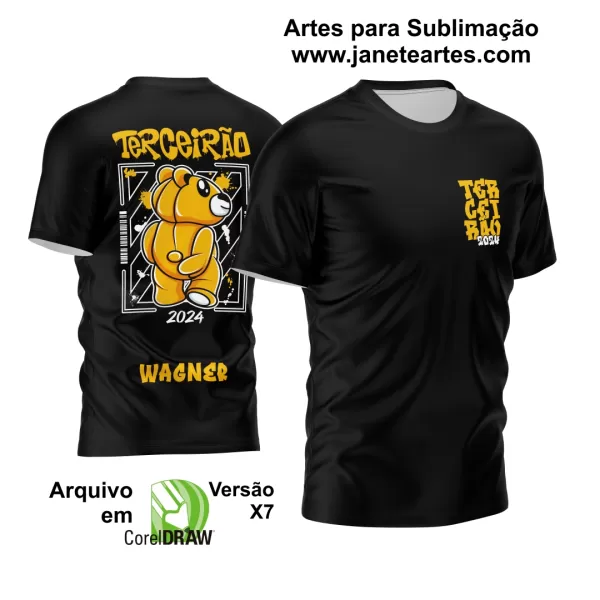 Arte Vetor Camisa Terceirão 2024