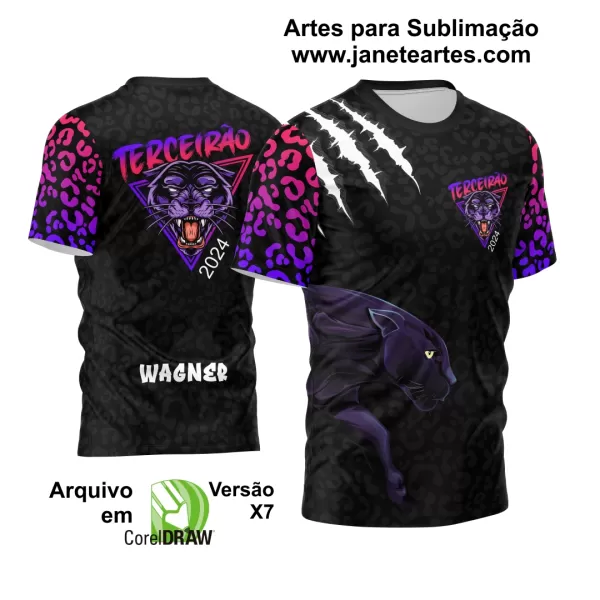 Arte Vetor Camisa Terceirão 2024