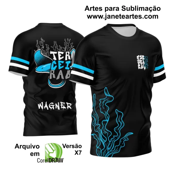 Arte Vetor Camisa Terceirão 2024 Arraia