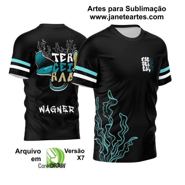 Arte Vetor Camisa Terceirão 2024 Arraia