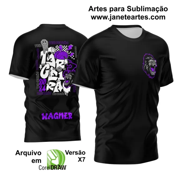 Arte Vetor Camisa Terceirão 2024 Gorila