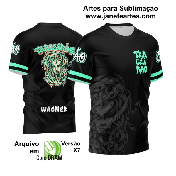 Arte Vetor Camisa Terceirão 2024 Novo Estilo