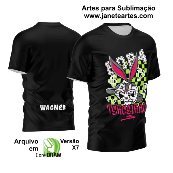 Arte Vetor Camisa Terceirão 2024 Novo Estilo