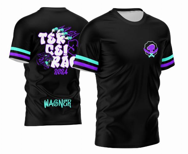 Arte Vetor Camisa Terceirão 2024 Pantera Negra