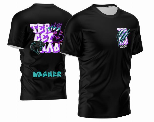 Arte Vetor Camisa Terceirão 2024 Pantera Negra