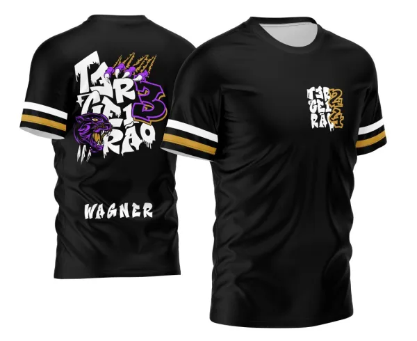Arte Vetor Camisa Terceirão 2024 Pantera Negra