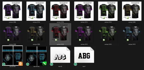 Arte Vetor Camisa Terceirão 2024 Pele de Lobo Modelo 05