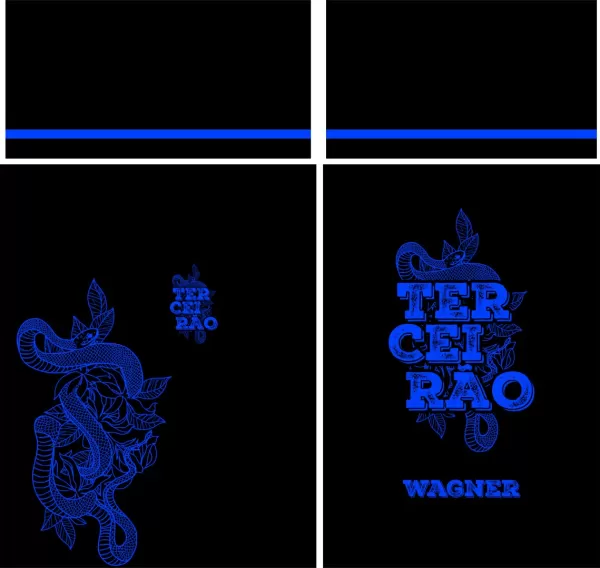 Design PNG E SVG De Curso De Cor De Cobra Azul Engraçado Para Camisetas