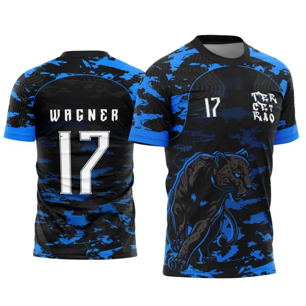 Arte Vetor Camisa Terceirão Pantera Negra