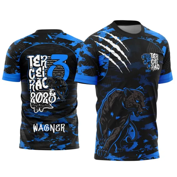 Arte Vetor Camisa Terceirão Pantera Negra