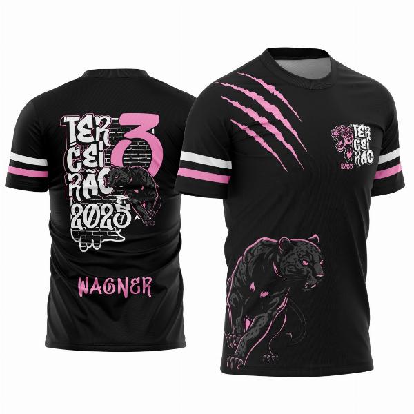 Arte Vetor Camisa Terceirão Pantera Negra