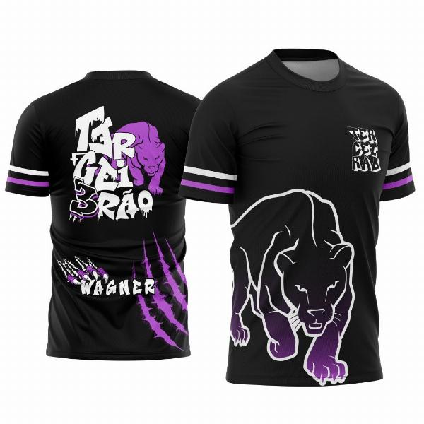 Arte Vetor Camisa Terceirão Pantera Negra