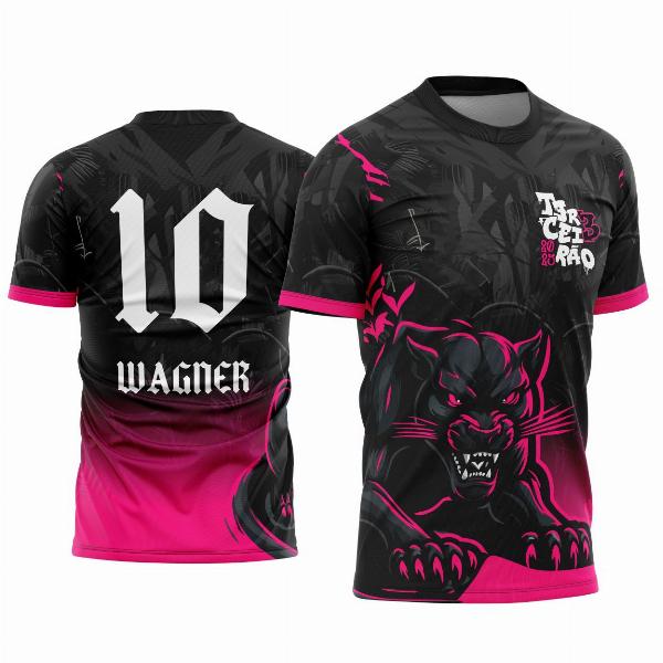 Arte Vetor Camisa Terceirão Pantera Negra