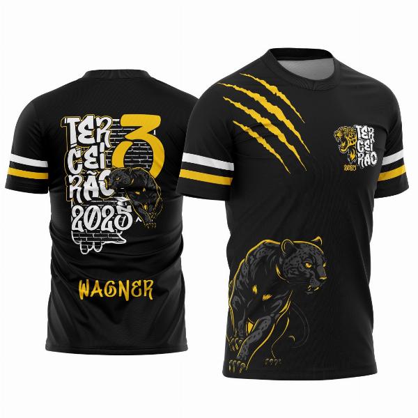 Arte Vetor Camisa Terceirão Pantera Negra
