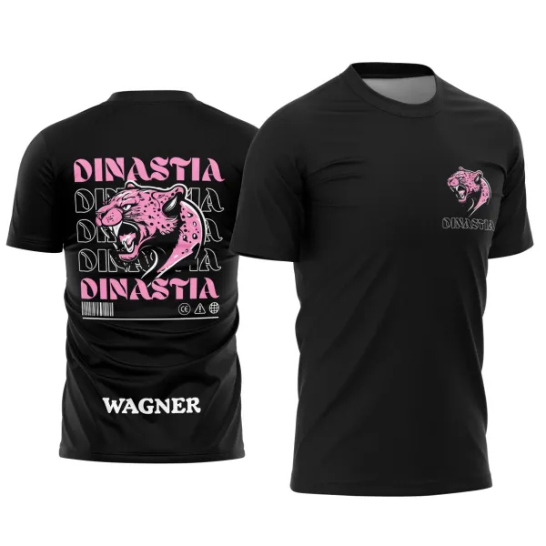 Arte Vetor Camisa Terceirão Pantera Negra - Dinastia