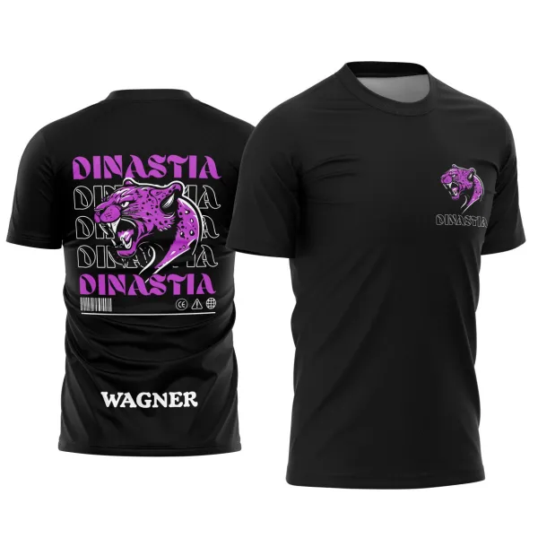 Arte Vetor Camisa Terceirão Pantera Negra - Dinastia