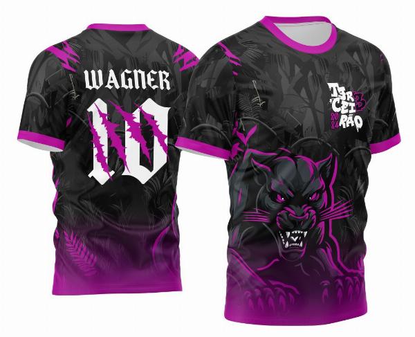 Arte Vetor Camisa Terceirão Pantera Negra Garra 2024