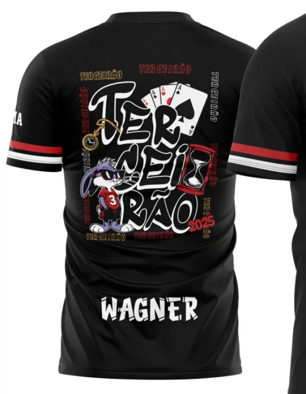 Arte Vetor Camisa Terceirão Pernalonga 2025 Arte Vetor Camisa Terceirão Pernalonga 2025
