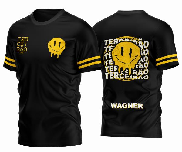 Arte Vetor Camisa Terceirão Smile Deretido 2023 Globo