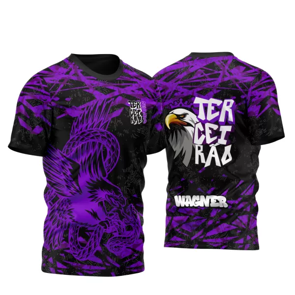 Arte Vetor Camisa Terceirão Águia 2023 Preta