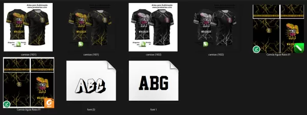 Arte Vetor Camisa Terceirão Águia e Raios Em Fúria 2024 Modelo 02