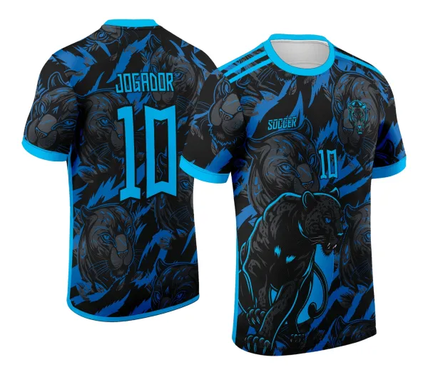 Arte Vetor Camisa de Interclasse 2024 - 2025 - Pantera Negra