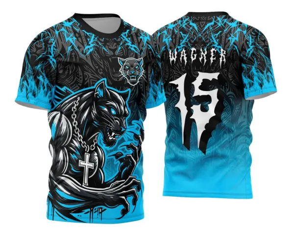 Arte Vetor Camisa de Interclasse Pantera 2024 - 2025