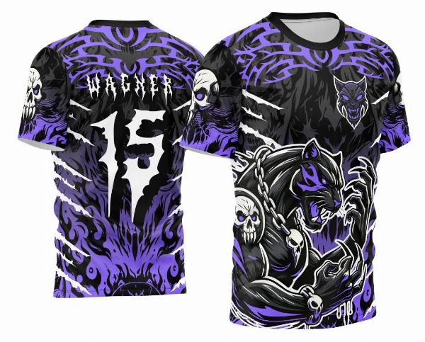 Arte Vetor Camisa de Interclasse Pantera Dark 2024 - 2025